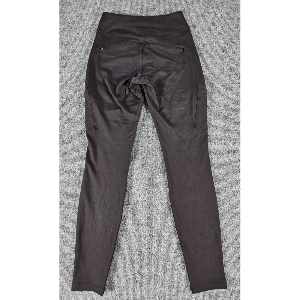 Athleta Leggings Womens 2 Black Headlands Hybrid Cargo II Tight Hiking‎ Pockets - Picture 6 of 7